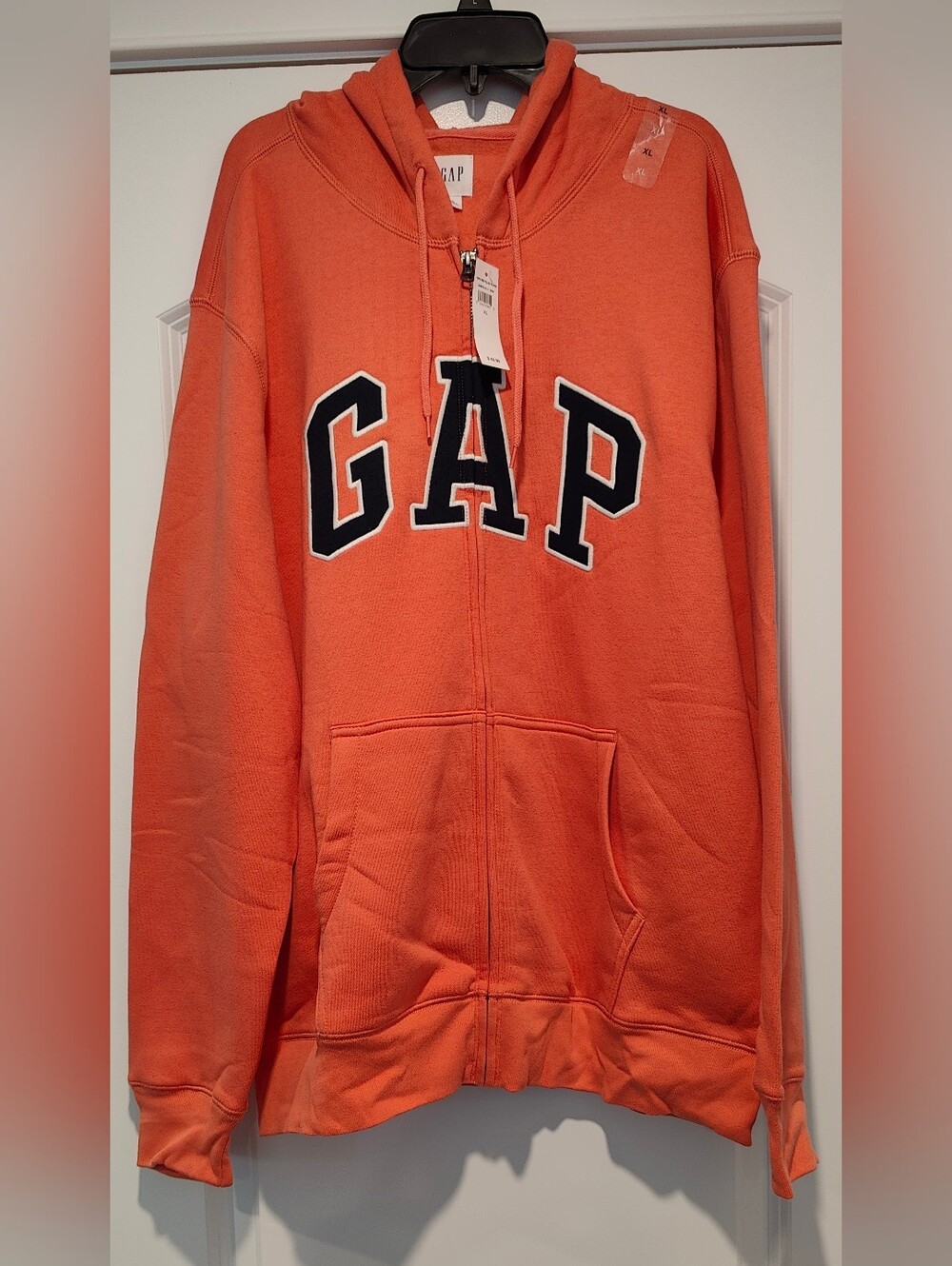 GAP Orange Zip-Up Hoodie
